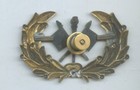 Spanish American Philippine War Hat Cap Badge Device Signal Corps Kepi Slouch
