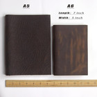 Leather Refillable Notebook vintage Leather Journal Diary Journal 7 X 5 In A6 Bi