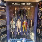 Bbc Doctor Who The Eleven Doctors 5  Figure Set  Police Public Call Box Set Nib