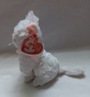 Ty Sugar The White Cat Stuffed Animal Toy 2009