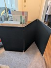 Tri-fold Table Top Display Board - Double Sided With Carrying Case