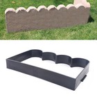 Garden Fence Molds Concrete Brick Courtyard Mould Plastic Cement Diy Molds Tool