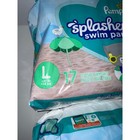 Pampers Splashers Swim Pants Size L 17 Count 2 Packs Disposable Swim Diapers