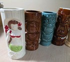 Lot Of 10 Collectible Hawaiian Tiki Mugs Heritage 