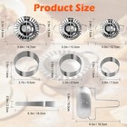 All-in-one Stainless Steel Dumpling Maker Set - Multi Size Dumpling Mold
