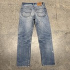 Vintage Levi   s 501xx Jeans Usa Made 1992 W31x32 Distressed Faded Denim