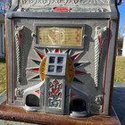 Antique C1925 Mills 5 Cent Owl Operators Bell Art Deco Gooseneck Slot Machine