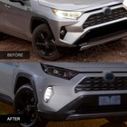 For 2019-2025 Toyota Rav4 Led Fog Lights W  Turn Signal Drl Driving Lamps Lh Rh