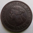 1898-h Canada Large Cent Xf au  Better Grade 1c Canadian Coin