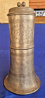 1766-antique Engraving Beer Pewter Tankard-antique Large Pewter Mug-oversize