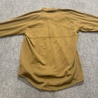 Sekri Pcu Level 2 Long Sleeve Shirt Mens L Brown Quarter Zip Fleece Usa Made