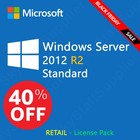 Microsoft Windows Server 2012 R2 Standard 64 Bit License   Same-day Shipping