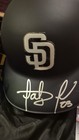 Fernando Tatis Jr Auto Padres Flat Matte Blue On Field Auth Batting Helmet Jsa