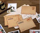 10 Pcs Vintage Kraft Paper Window Mini Gift Envelopes 9 6 X 7 3cm