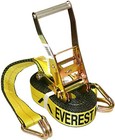 Premium Ratchet Tie Down Straps 2  X 27  - 3333 Lbs Load  10000 Lbs Break Streng