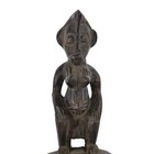 Senufo Figural Wine Ladle On Custom Stand C  te D ivoire