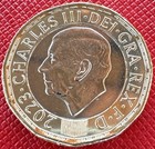 Great Britain 2023 Bimetallic 1 Pound  Charles Iii  Honeybees  Unc Bu  Km  2447
