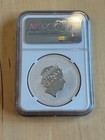 2019 P The Simpsons Tuvalu Silver  1 Homer Simpson Ngc Ms 70 First Day Of Issue