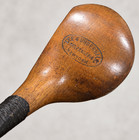 Antique Vintage Lee   Underhill Patent Hickory Wood Shaft Golf Club