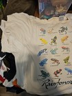 Extremely Rare Vintage Liquid Blue 1993 Rainforest Frogs Tee