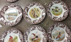 Spode Woodland Set Of 12 Salad Plates 12 Designs