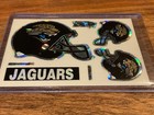Vtg 1993 Jacksonville Jaguars Holographic Vending Machine Team Nfl Stickers 90 s