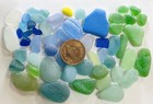 Rare Genuine Surf Tumbled Sea Glass  From Japan
