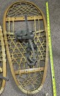 Vintage Tubbs Wood Snowshoes 12   x 27    W  Bindings Wallingford  Vt