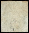 Gb Stamp Penny Black 1840 Queen Victoria Pl6 Qc 4 Margins  Red Mx
