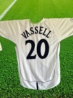 Vintage 1999 Fifa Wc Korea Japan England Umbro Jersey  20 Vassell Xl Rare  4c
