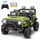 2 Seater Kids Electric Car 24v Ride On Toy 4wd Battery Power Wheel Truck W remot