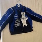 Vintage Pillsbury Doughboy Nascar Style Racing Jacket Youth Size Xl