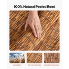 Uimoso Natural Reed Fence Panel 6 Ft X 16 4ft Privacy Screen Roll For Garden Use