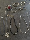 38 Piece Lot Of Gothic Vintage To Modern Jewelry   925  Coro  1928 