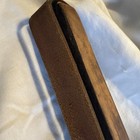 Vintage Wood   Leather Strop With Black Handle 12    Western Europe