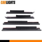 Fit For 2014-2018 Silverado 1500 Crew Cab Trail Armor Rocker Panel Protect Cover