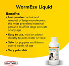 Wormeze Liquid Canine   Feline Antihelmintic  8 Oz