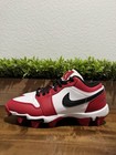 Nike Air Jordan 1 Low Youth Cleats Chicago White gym Red Gs Hf6885-106 Size 4y
