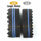Double-sided Wave Hair Brush Sponge Twist Curl Coil Dreads Afro Locs Barber