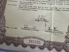 Vintage 1938 Republic Of China 27th Year Gold Loan   Bond Certificate