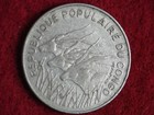 1972 Congo Republic 100 Francs - Vf