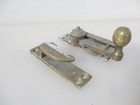 Victorian Brass Sash Window Latch Lock Fastener Catch Old Handle Antique