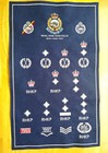 Obsolete Colonial Royal Hong Kong Police Ranking Insignia Embroidery Cloth