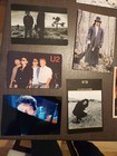 Massive U2 Vintage Promo Postcard Original Photo Sticker Lot 35 Pcs 1980s 