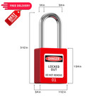 Bellxto Lockout Locks  5 Red Loto Locks Keyed Different  Osha Compliant