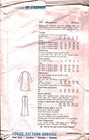 7045 Vintage Vogue Sewing Pattern Misses 1960s A Line Double Breasted Coat 12