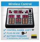 Yz Battery Powered Electronic Basketball Scoreboard With Shot Clock  12 14 24   