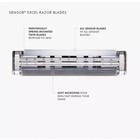 2 Pcs Gillette Sensor Excel Razor Refillable Free Shipping