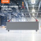 Vevor 5 16  X 6  Chain Sling 2 Legs G80 Lifting Chain With Grab Hooks 6600 Lbs