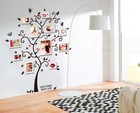 Diy Photo Tree Wall Decals removable Pvc Adhesive Family Wall Stickers Mural    